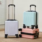 14-Inch Small Luggage Can Go On The Plane Without Checking, With A Password Lock, Leather Suitcase, Travel Trolley Case