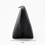 THE VERTI-Vertical Waterproof Makeup & Toiletry Bag | 23-Pocket Organizer with Upright, Fold-Down Design for Skincare, Toiletries & Essentials (Onyx)