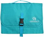 Freegrace Premium Hanging Toiletry Bag for Travel - Cosmetic, Jewelry, Toiletry, Makeup & Accessory Storage Organizer Bag, Large Size for Women & Men (Aquamarine)