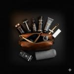 Texan Bull Genuine Leather Unisex Toiletry bag for Travelling | Travel Toiletery Bag I Toiletry Bag for Men and Women