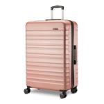 Amazon Basics 30" Hardside Large Checked Luggage, Expandable For Up to 15% More Space, Scratch-Resistant Surface, Four Multi-directional Wheels, Rose Gold