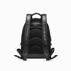gete import  crocodile leather male backpack  male  business  leisure large capacity  new  travel  backpack