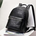 gete import  crocodile leather male backpack  male  business  leisure large capacity  new  travel  backpack