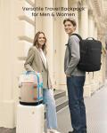 LOVEVOOK 50L Travel Backpack for Women & Men, Airline Approved Carry On Backpack with 3 Packing Cubes, TSA Personal Item Bag, Waterproof Weekender Overnight Backpack Fits 17" Laptop