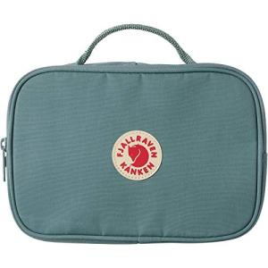 Fjällräven Kanken Toiletry Bag - Strong, Reinforced, Durable Fabric, Organized Storage - Travel, Frost Green, One Size