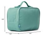 Fjällräven Kanken Toiletry Bag - Strong, Reinforced, Durable Fabric, Organized Storage - Travel, Frost Green, One Size