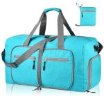 Dimayar 115L Travel Duffle Bag for Men Women - Foldable Duffel Bag with Shoes Compartment - Overnight Bags Waterproof & Tear Resistant(Mint Green)
