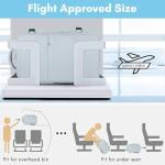 Taygeer Carry On Backpack, 40l Travel Backpack for Women Airline Approved, Cute Underseat Personal Item Travel Bag With Shoe Compartment, Casual Daypack Gifts for Friend Hiking Outdoor Weekend,Blue