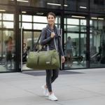 Lucky Travel Duffel Bags 115L, Gym Bag, Travel Bag & Large Duffle Bag for Men, Foldable Overnight Weekender Bags for Women & Men with Adjustable Shoulder Strap, Loden Green