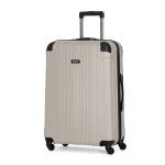 Kenneth Cole REACTION Out of Bounds Lightweight Hardshell 4-Wheel Spinner Luggage, Mushroom, 28-Inch Checked