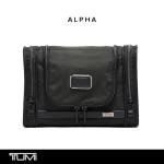 TUMI - Alpha Hanging Travel Kit - Toiletries and Cosmetics Organizer - Travel Essentials Bag with Hooks & Pockets - Black