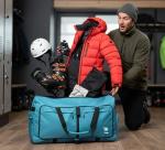 Bago Large Duffle Bag for Travel Women & Men. Durable Lightweight Foldable Travel Duffel Bags For Traveling Women. 100L Duffle Bags for Overnight Bag With Shoe Compartment Collapsible Weekender duffel