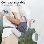 Naturehike Neck Pillow Aeroplane Inflatable, Pressure Air Cushion Inflatable Travel Pillow, Lightweight Neck Pillow Adult for Airplane, Train, Office