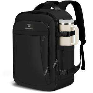 TILYMOL Travel Backpack for Women & Men - 15.6 inch Laptop Bag Flight Approved, Large Carry On Anti-theft Backpack for Travel Work Business Weekender