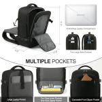 TILYMOL Travel Backpack for Women & Men - 15.6 inch Laptop Bag Flight Approved, Large Carry On Anti-theft Backpack for Travel Work Business Weekender