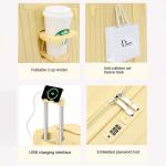 20/24/26/28/30 Inch Travel Suitcase Trolley Case With wheels Rolling Luggage MultiFunctional Carry-on Luggage with Cup holder