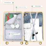 20/24/26/28/30 Inch Travel Suitcase Trolley Case With wheels Rolling Luggage MultiFunctional Carry-on Luggage with Cup holder