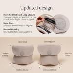 trtl Travel Pillow 2.0 – Scientifically Proven Super Soft Travel Pillow with Premium Head & Neck Support – for Airplane Travel – Machine Washable – Lightweight & Compact – Sand Beige