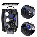 BAGSMART Toiletry Bag for Men, Travel Toiletry Organizer Dopp Kit Water-resistant Shaving Bag for Toiletries Accessories, Door Room Essentials,Black-large