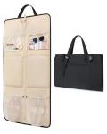 BAGSMART Garment Bags for Travel Convertible puffy Suit Carrier for Women Men Weekender Foldable Carry on Garment Bags for Hanging Clothes, Dresses, Coats, Shirts