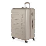 SwissGear 7366 Signature Hardside Expandable Luggage with Spinner Wheels, TSA Lock, Sand, Checked-Large 27-Inch