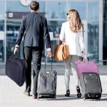 BALEINE 2PK Heavy Duty Garment Bag with Shoe Storage Travel Bag for Dresses, Suit, Coats Travel Essential (60", Pink)