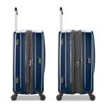 Samsonite Winfield 2 Hardside Expandable Luggage with Spinner Wheels, Navy, Checked-Large 28-Inch