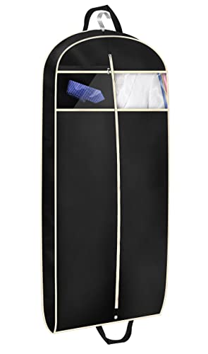 MISSLO 43" Travel Garment Bag - Black