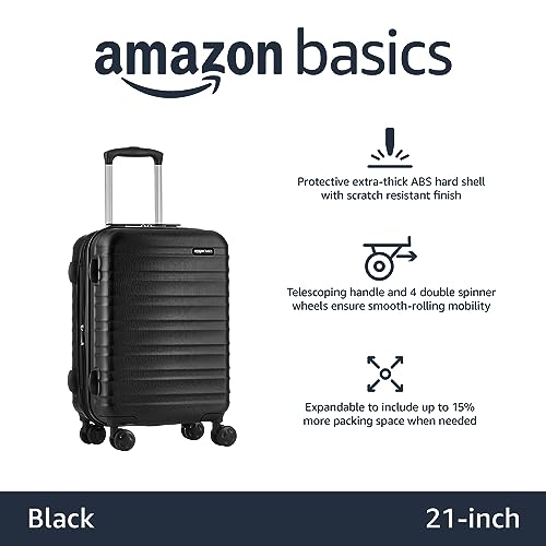 Black Hardside Carry-On Luggage 20