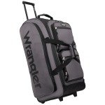 Wrangler Wesley Rolling Duffel Bag, Charcoal, Large 30-Inch