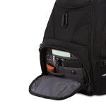 SwissGear 1900 Scansmart TSA 17 Laptop Backpack, Black/Black, 19-Inch