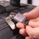 Master Lock TSA-Accepted Luggage Lock, 7/8 in. Wide, 4683Q (Pack of 4) Keyed Padlock, 4 Pack, Brass