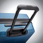 American Tourister Stratum XLT Expandable Hardside Luggage with Spinner Wheels, Blue Spruce, Carry-On 21-Inch
