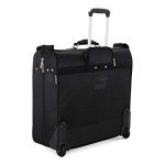 SwissGear 7895 Premium Rolling Garment Bag, Black, 24-Inch