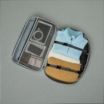 Amazon Basics Travel Backpack Carry On Flight Approved, Lightweight, Expandable, Dual Use as Backpack or Shoulder Bag, Black