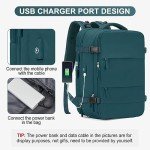 Casual Backpack Traveling Backpack, A-peacock Blue, Expandable, Travel Backpacks