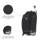 Travelpro Maxlite 5 Softside Lightweight Carry-On Upright 2 Wheel Rolling Garment Bag, Men and Women, Black, 22-Inch