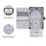 Travelpro Maxlite 5 Softside Lightweight Carry-On Upright 2 Wheel Rolling Garment Bag, Men and Women, Black, 22-Inch