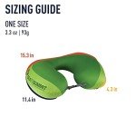 Sea to Summit Aeros Premium Traveller Inflatable Neck Pillow, Navy Blue