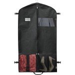 Simple Houseware 43-Inch Heavy Duty Garment Bag with Pockets for Dresses, Coats