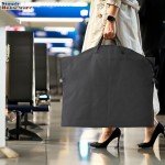 Simple Houseware 43-Inch Heavy Duty Garment Bag with Pockets for Dresses, Coats