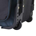 Travelers Club Xpedition 30 Inch Multi-Pocket Upright Rolling Duffel Bag, Blue, 30" Suitcase