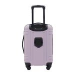 Wrangler Astral Hardside Luggage, Lilac, 20-Inch Carry-On