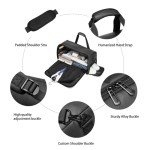 Garment Duffle Bags for Travel,Moulyan Convertible Garment Bag with Shoe Compartment,3 in 1 Waterproof Travel Suit Bag with Shoulder Strap for Men Women