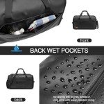 Garment Duffle Bags for Travel,Moulyan Convertible Garment Bag with Shoe Compartment,3 in 1 Waterproof Travel Suit Bag with Shoulder Strap for Men Women