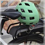 Lewis N. Clark Triple Security Lock - Resettable Combination Lock, Black, 3-Dial, TSA Friendly, Durable, 1 Pack