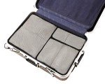 BAGAIL 6 Set Packing Cubes,Travel Luggage Packing Organizers(6Set Black Net)
