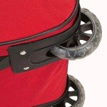 Rockland Rolling Duffel Bag, Black, 30"