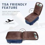 LOVEVOOK Large Travel Backpack for Women,Carry on Backpack Flight Approved,Personal Item Backpack Travel Bag with 3 Packing Cubes,Waterproof Back Pack TSA Fit 17inch Laptop Luggage with USB Port