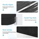 MONOMARK 6.5" Gussetes Garment Bags for Hanging Clothes Storage, 40" Clothing Bags with Zipper Protecting Coat Sweater Jacket Shirts Dress,3 Packs